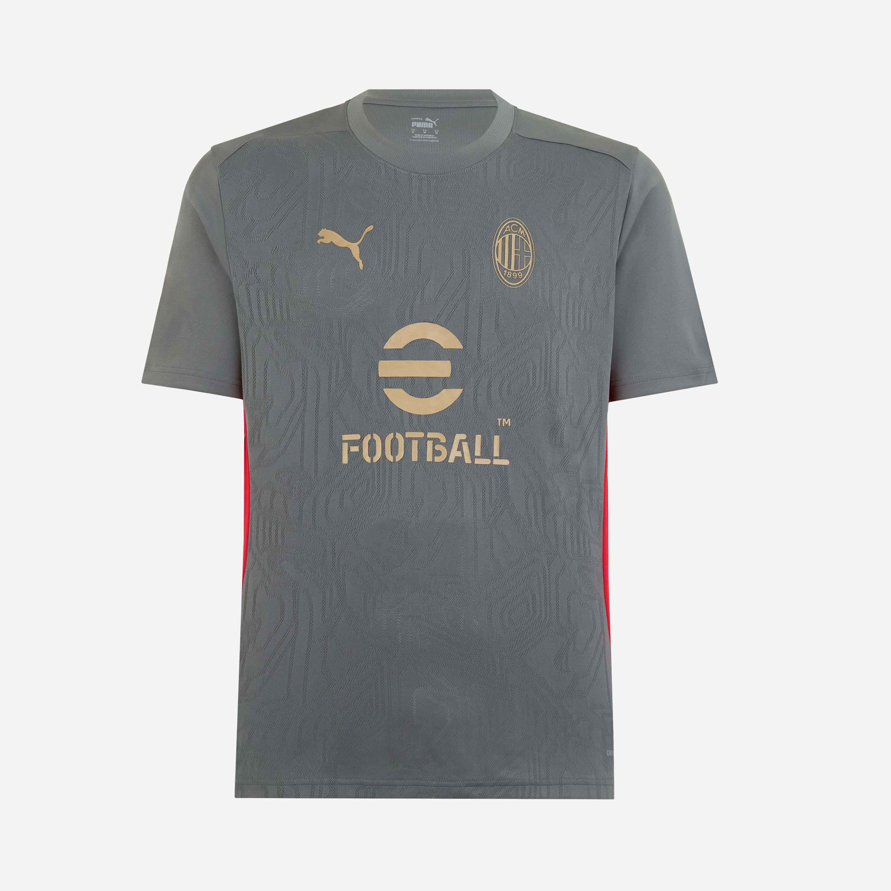 AC Milan Training 2024/25 maglia uomo slim