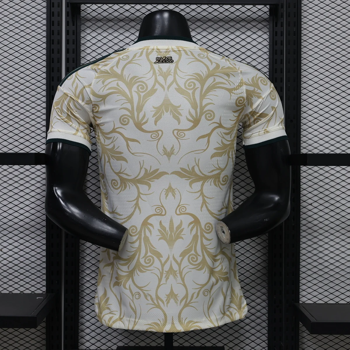 Tifoso Store Messico Special 2026/27 maglia calcio crema oro