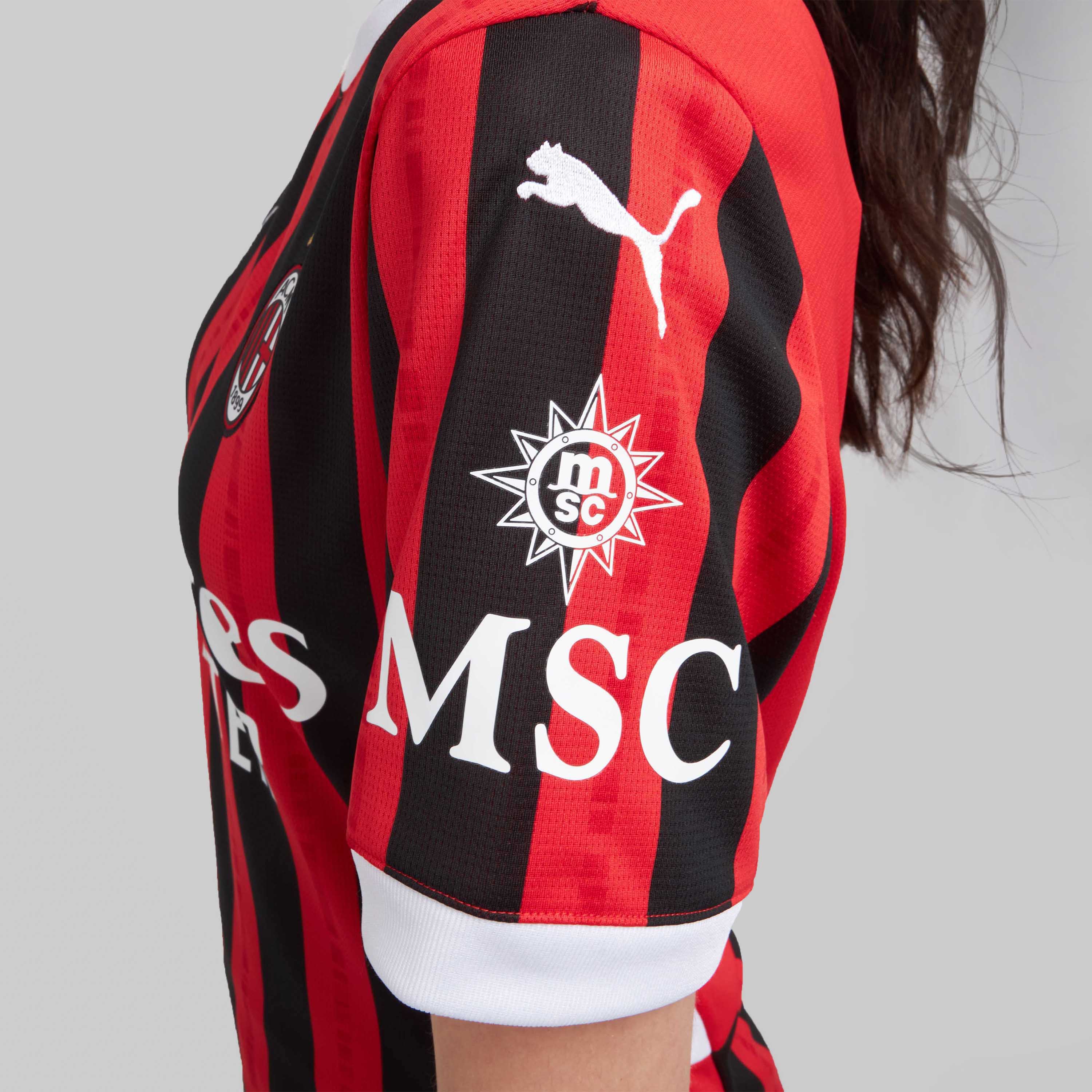 AC Milan Kit Gara Milan Home 2024/25 Maglia Donna Rossonera