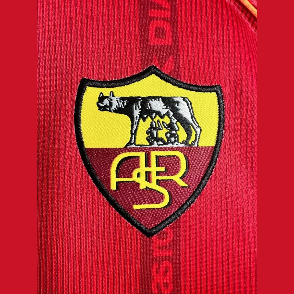 Tifoso Store Maglia Roma 1999/00 maglia da tifoso manica lunga rossa