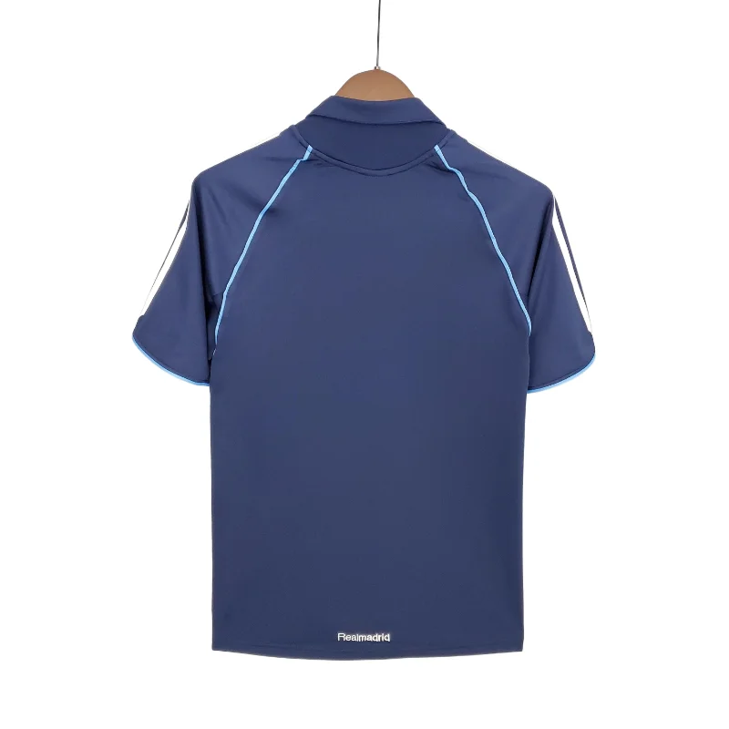 Real Madrid 2005/06 Seconda Maglia calcio retro blu S-XXL