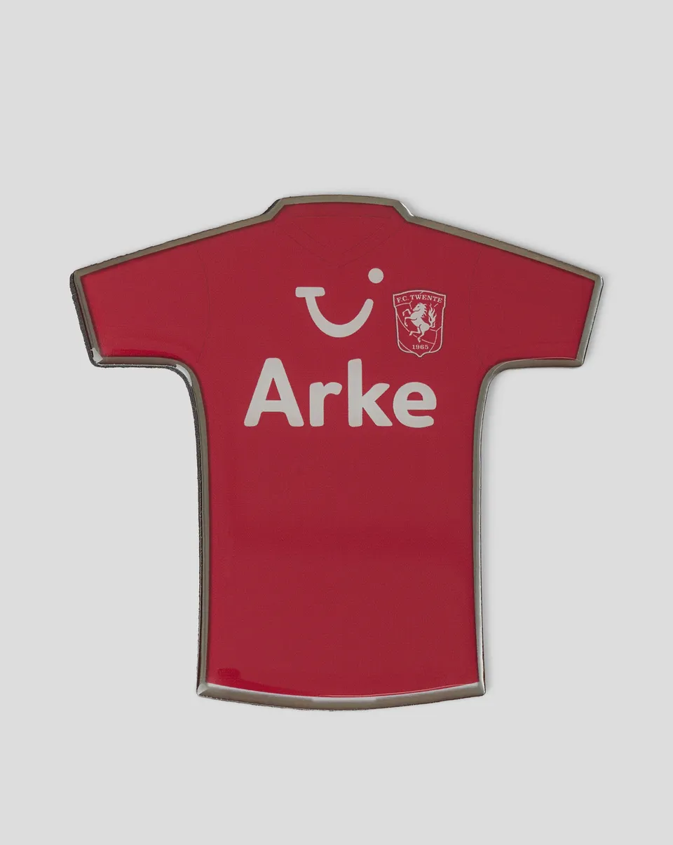 Twente Accessoires Retro Tenue magnete frigo rosso