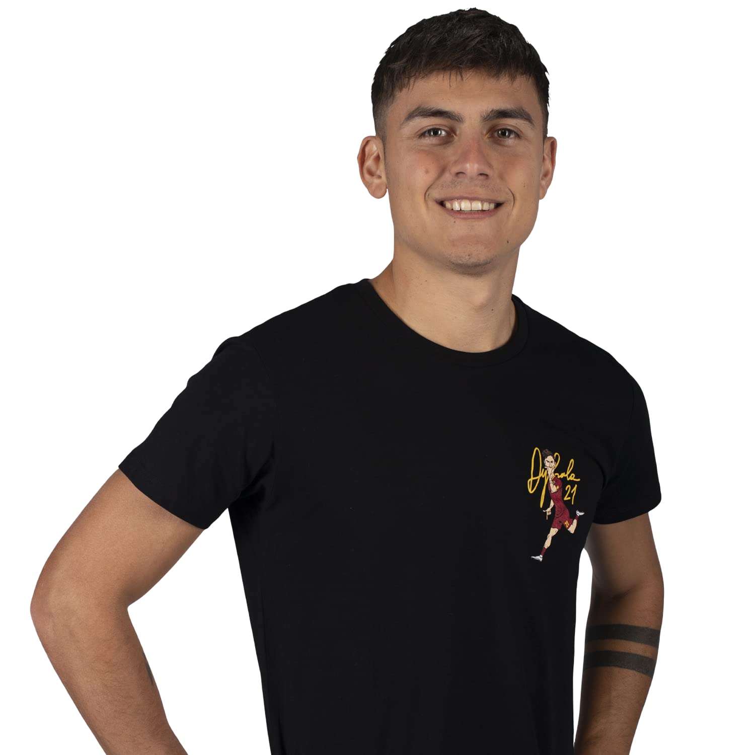Roma Fanshop Dybala Collection II t-shirt adulto nera