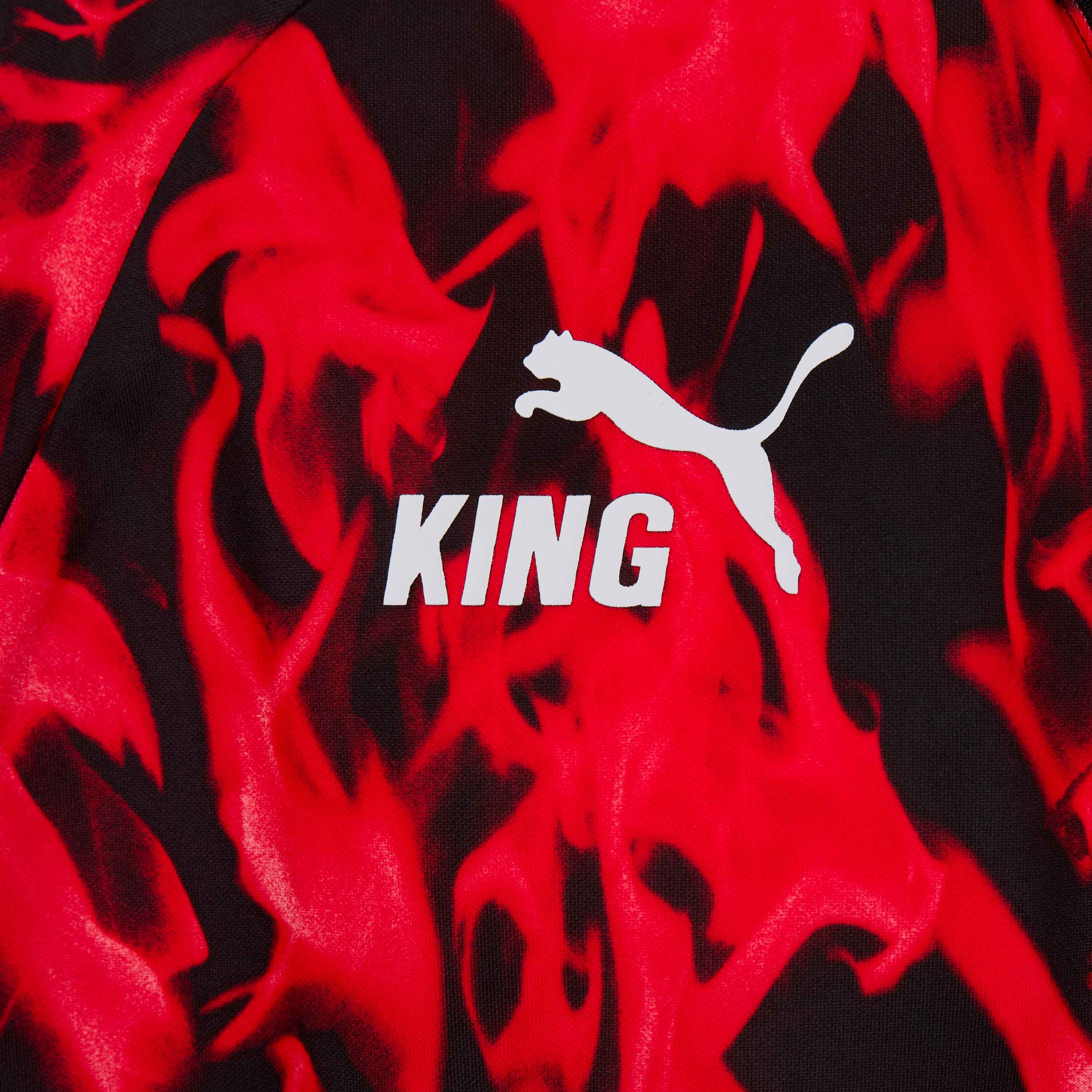 AC Milan King maglia uomo rossonera con collo Puma