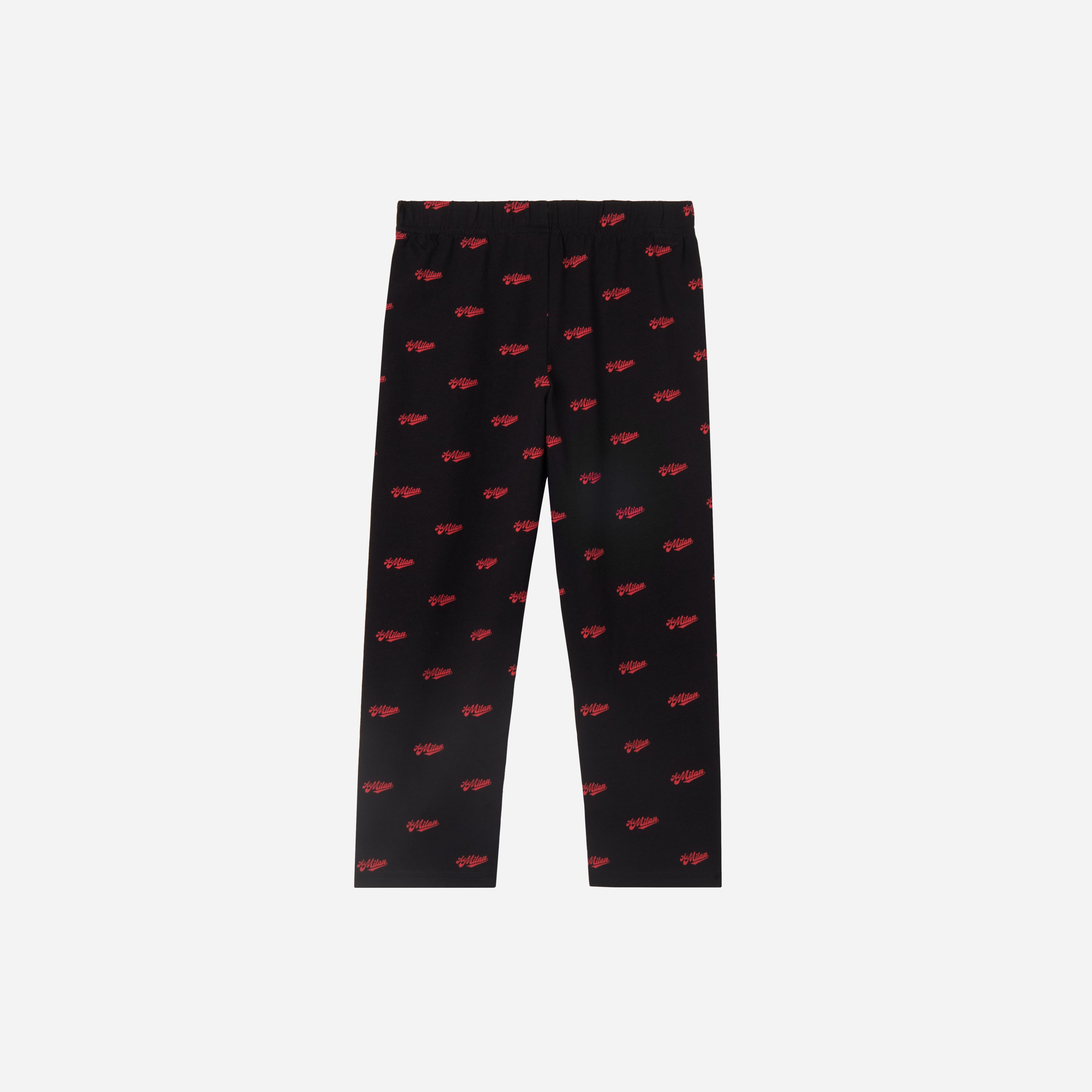 AC Milan Teddy pigiama bambino nero manica lunga cotone