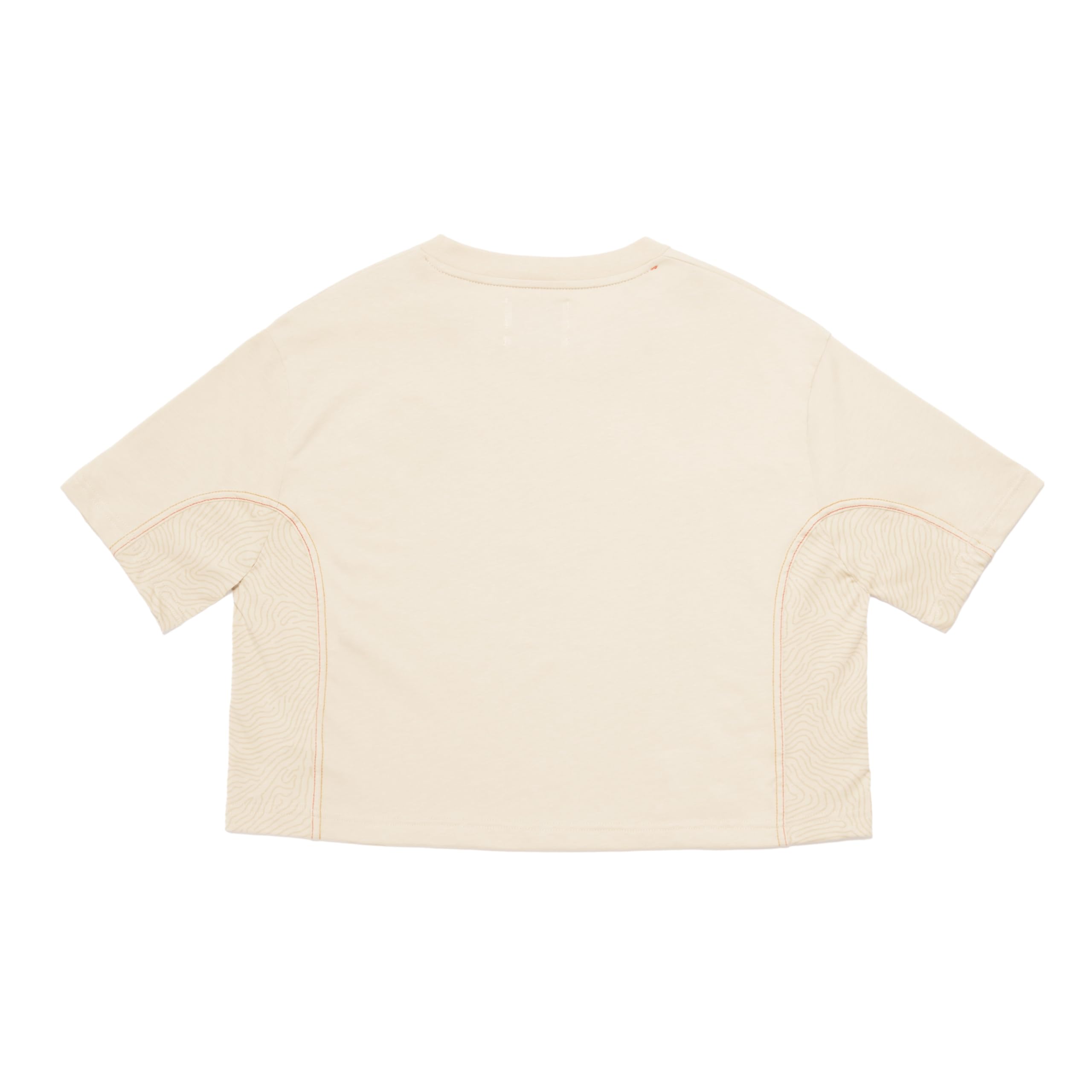 AS Roma Imprinting T-Shirt maglia bianca S Corto crema