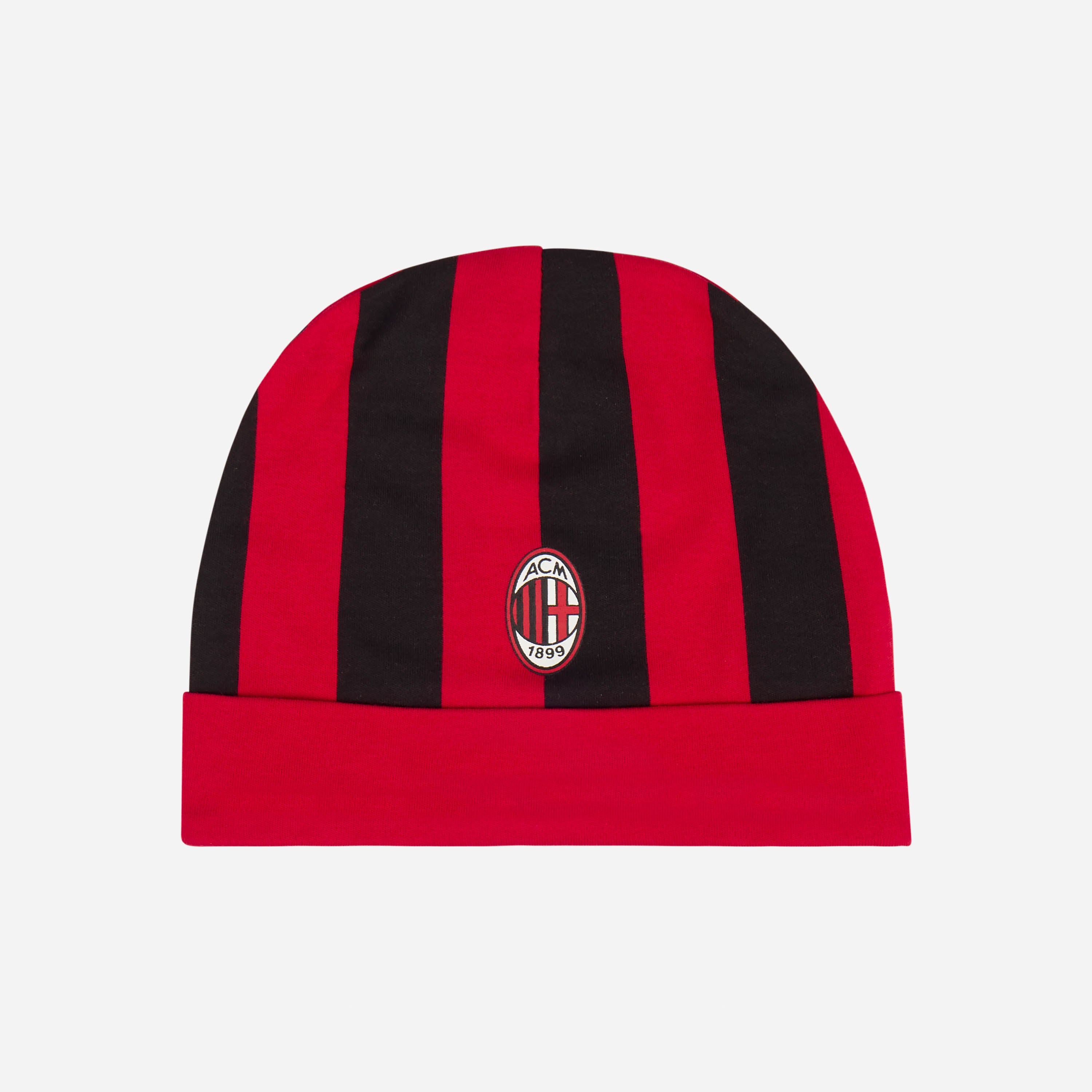 AC Milan Souvenir box regalo neonato rosso nero 4 pezzi
