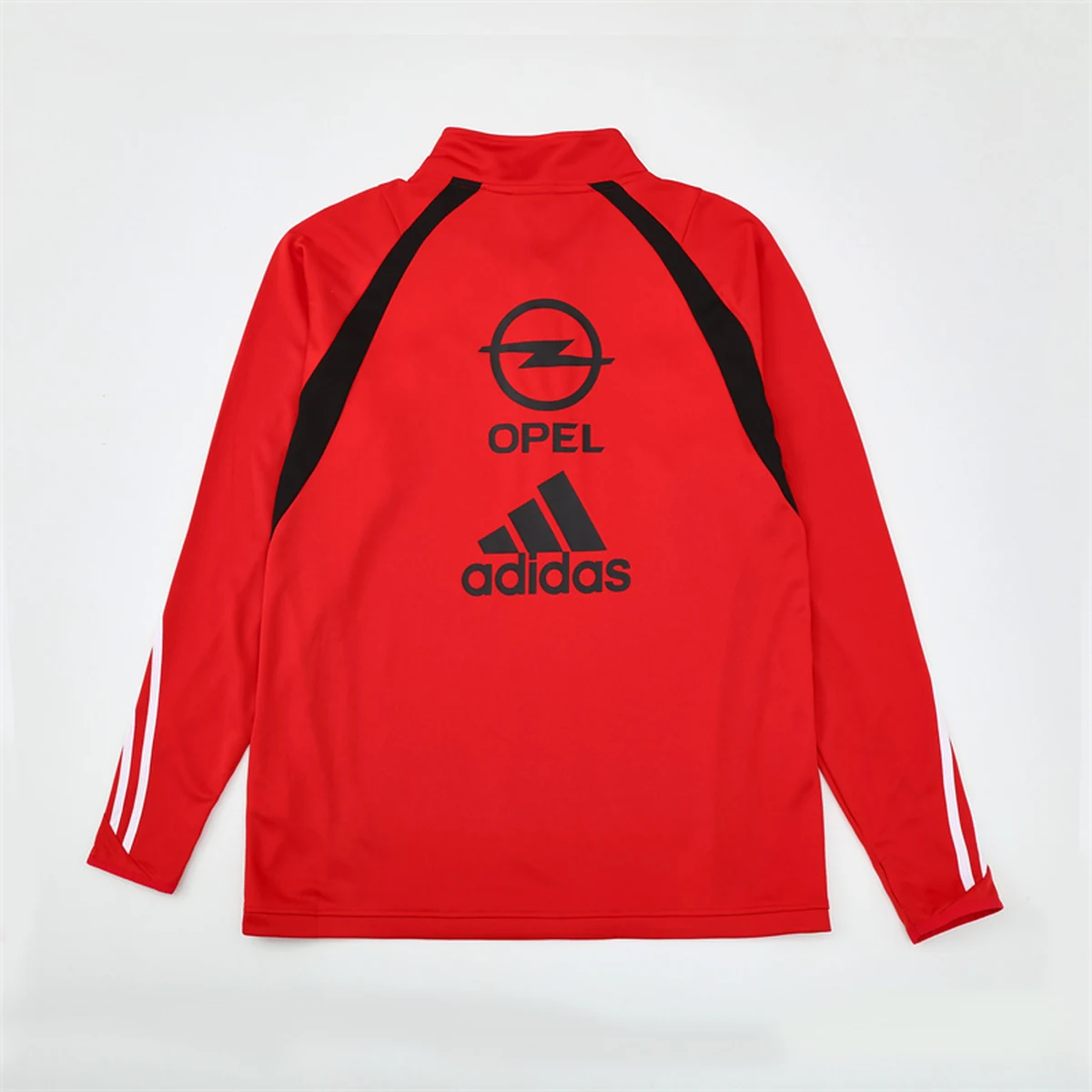 Tifoso Store Milan 2003/04 Felpa Rossa Mezza Zip Retro