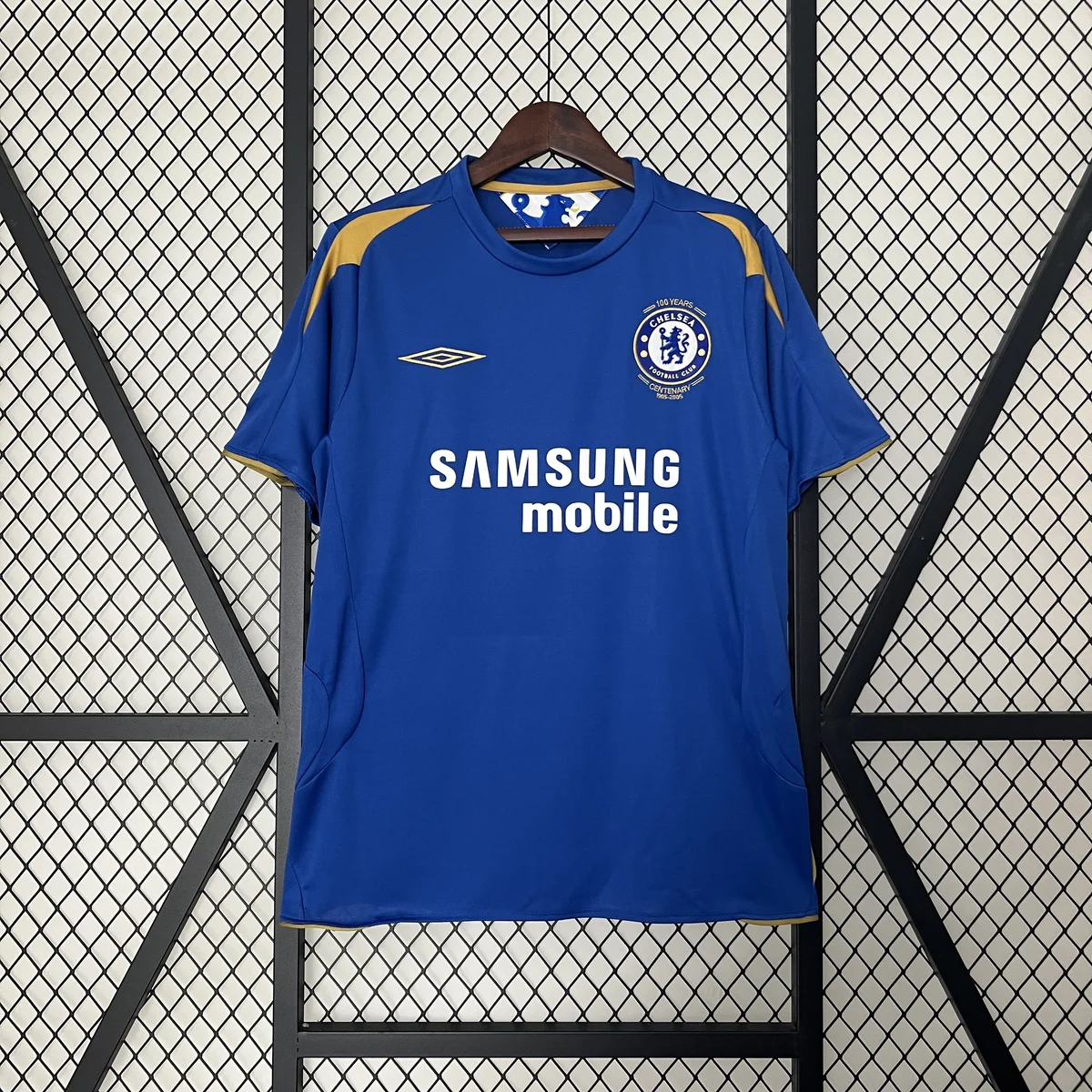 Tifoso Store Chelsea 2005/06 maglia retro blu royal oro