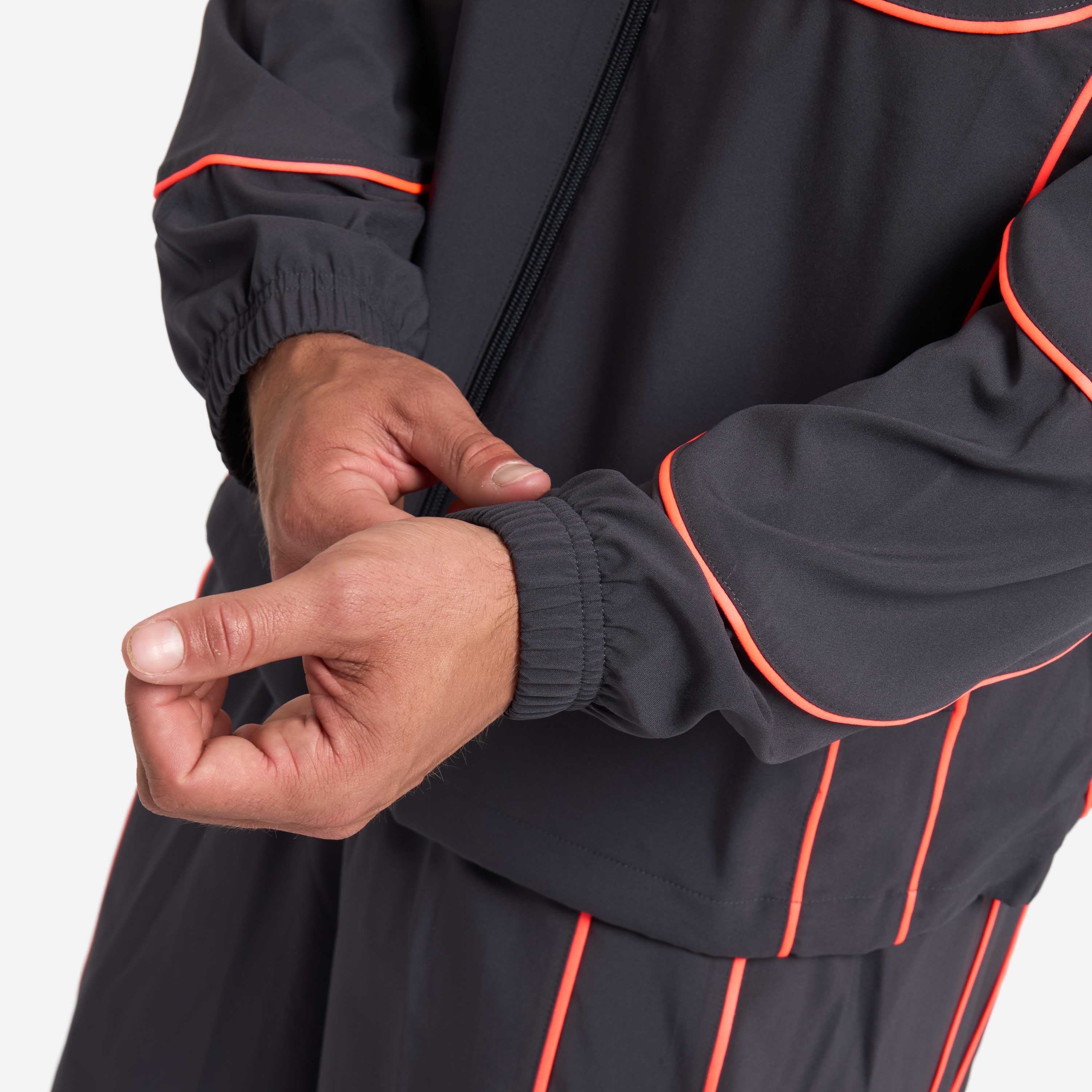 AC Milan Pumatech-X Giacca Tuta uomo grigia oversize