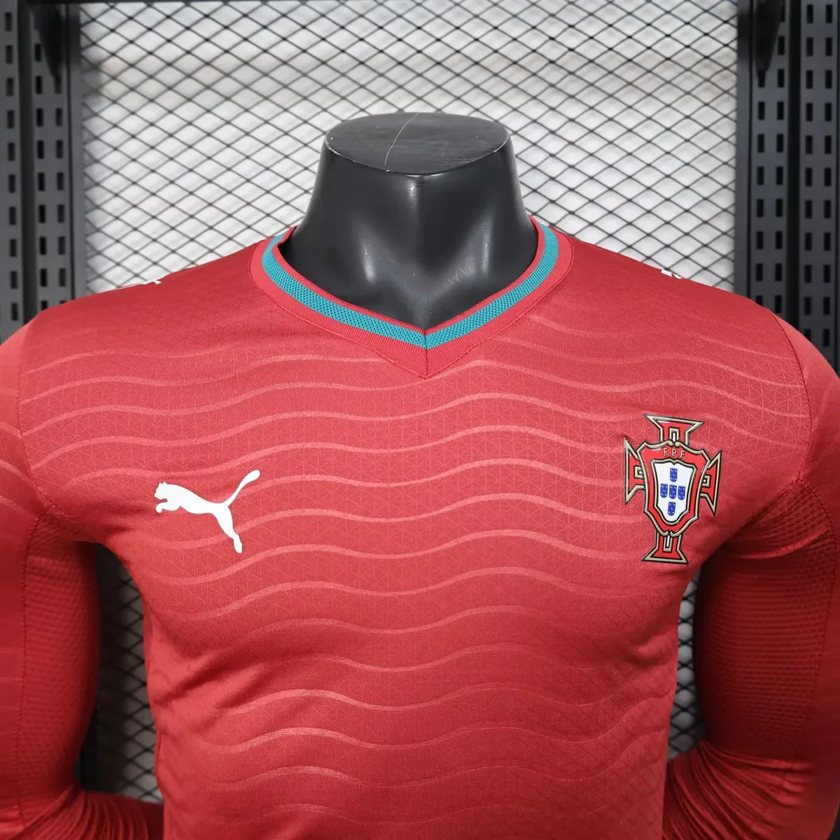 Portogallo Prima Maglia 2026 ML Rossa - Maglia Player