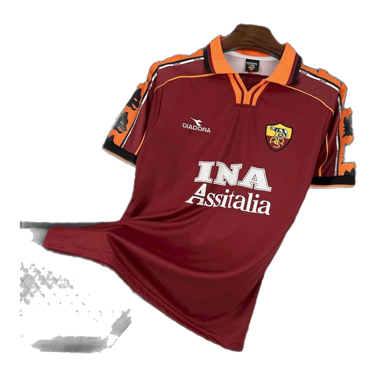 Tifoso Store Maglie da Calcio Roma 1998/99 maglia home giallorossa