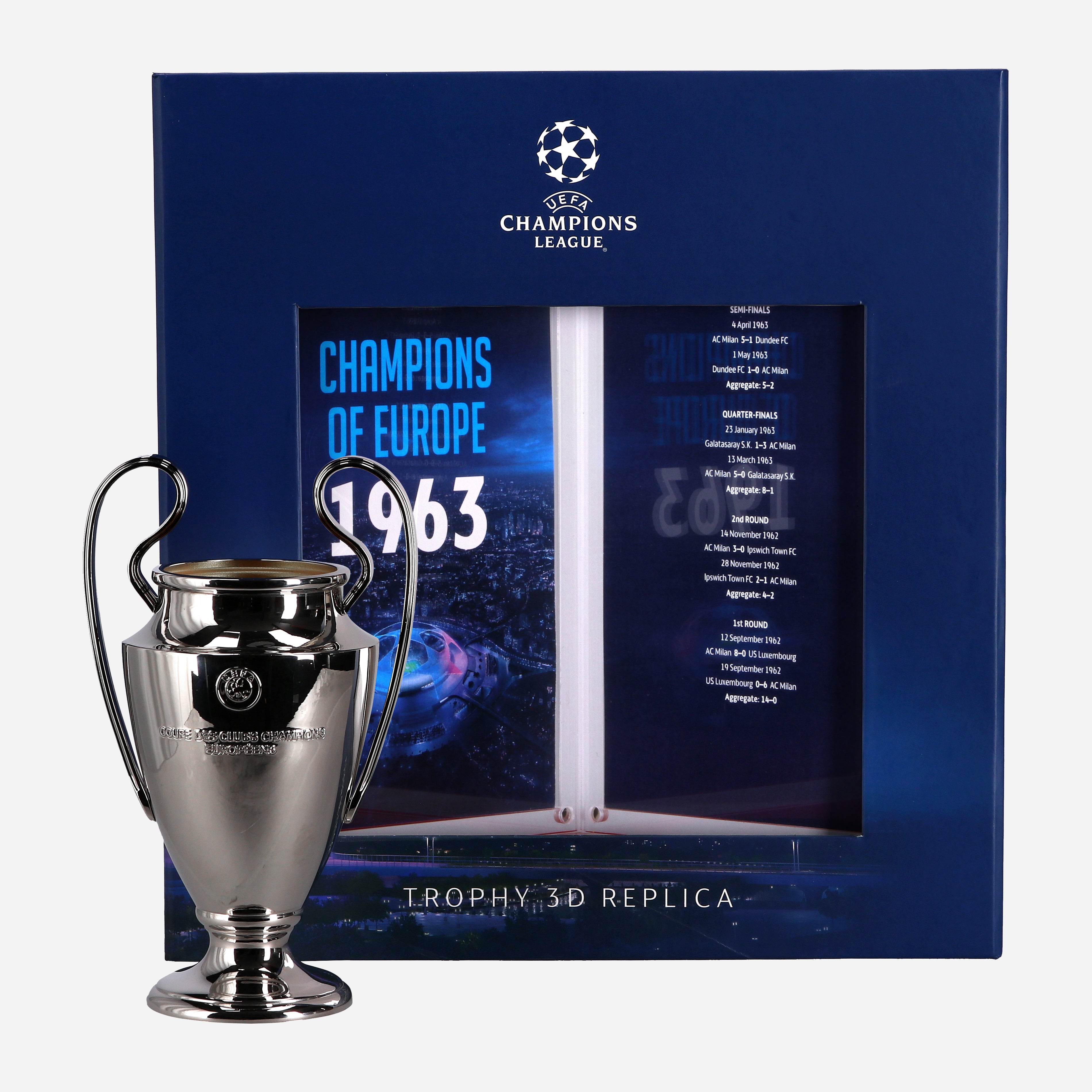 AC Milan Le Livre Ouvert Locandina 150 mm 1963