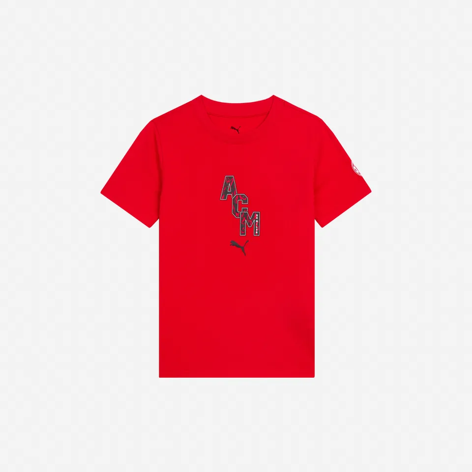 AC Milan Culture Collection maglietta bambino rossa 8 anni cotone