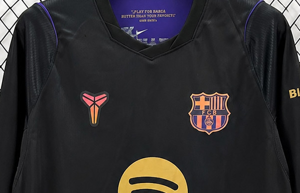 Tifoso Store Maglie da Calcio Barcellona Away 2026/27 maglia manica lunga nera viola