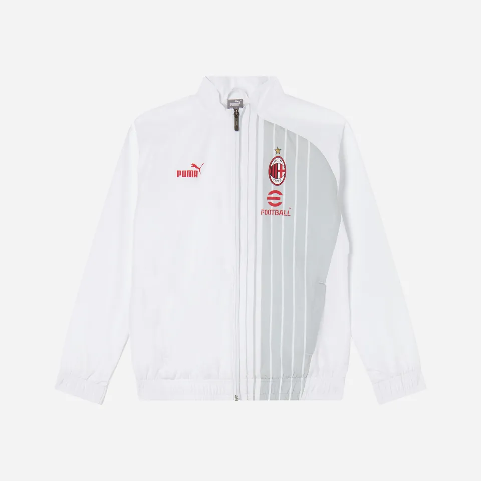 AC Milan Prematch 2023 giacca bambino zip regular