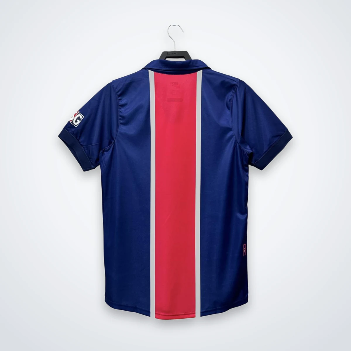 PSG 1998/99 maglia home blu striscia rossa collezione retro