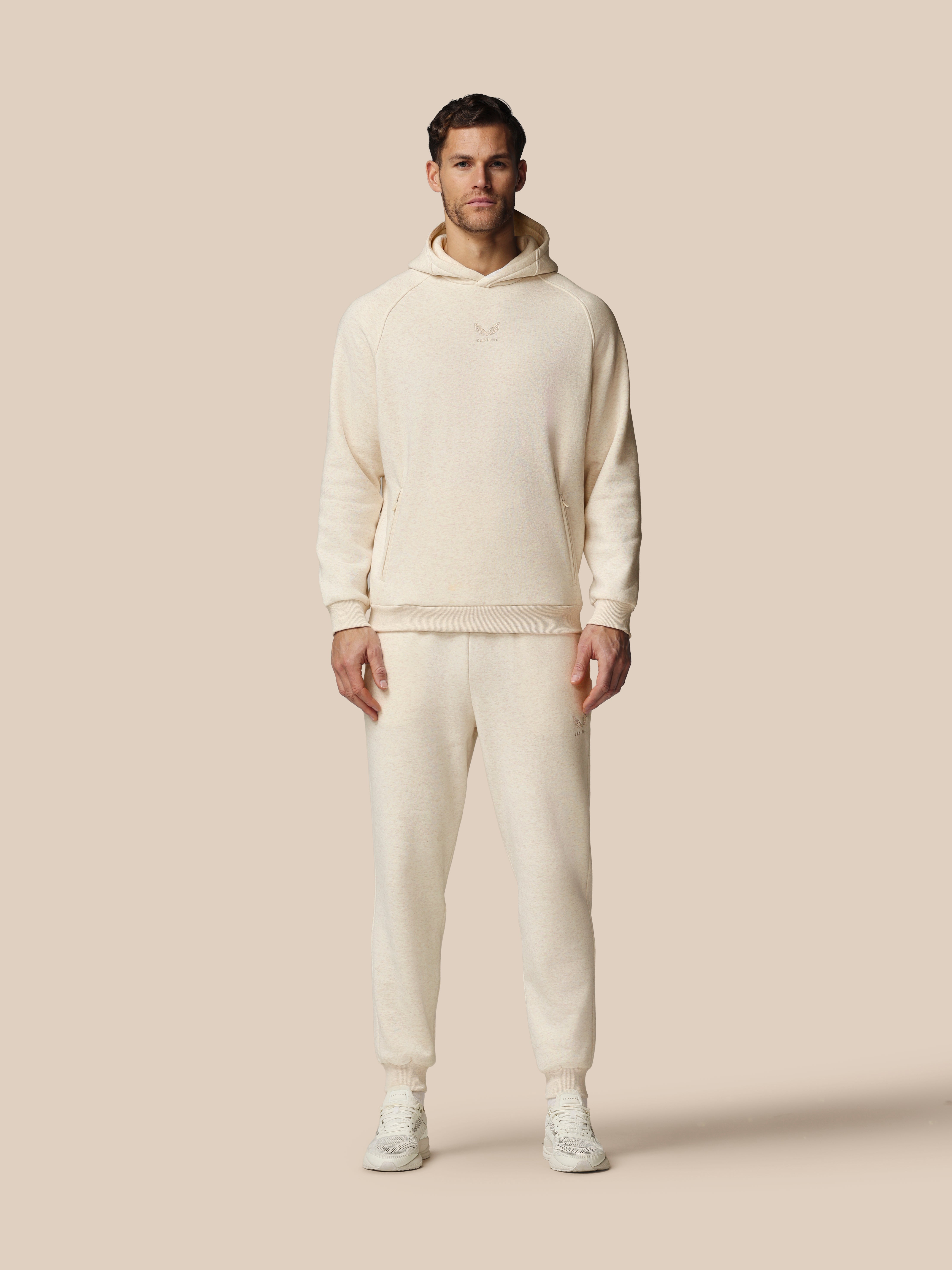Castore Adapt joggers uomo beige oatmeal marl