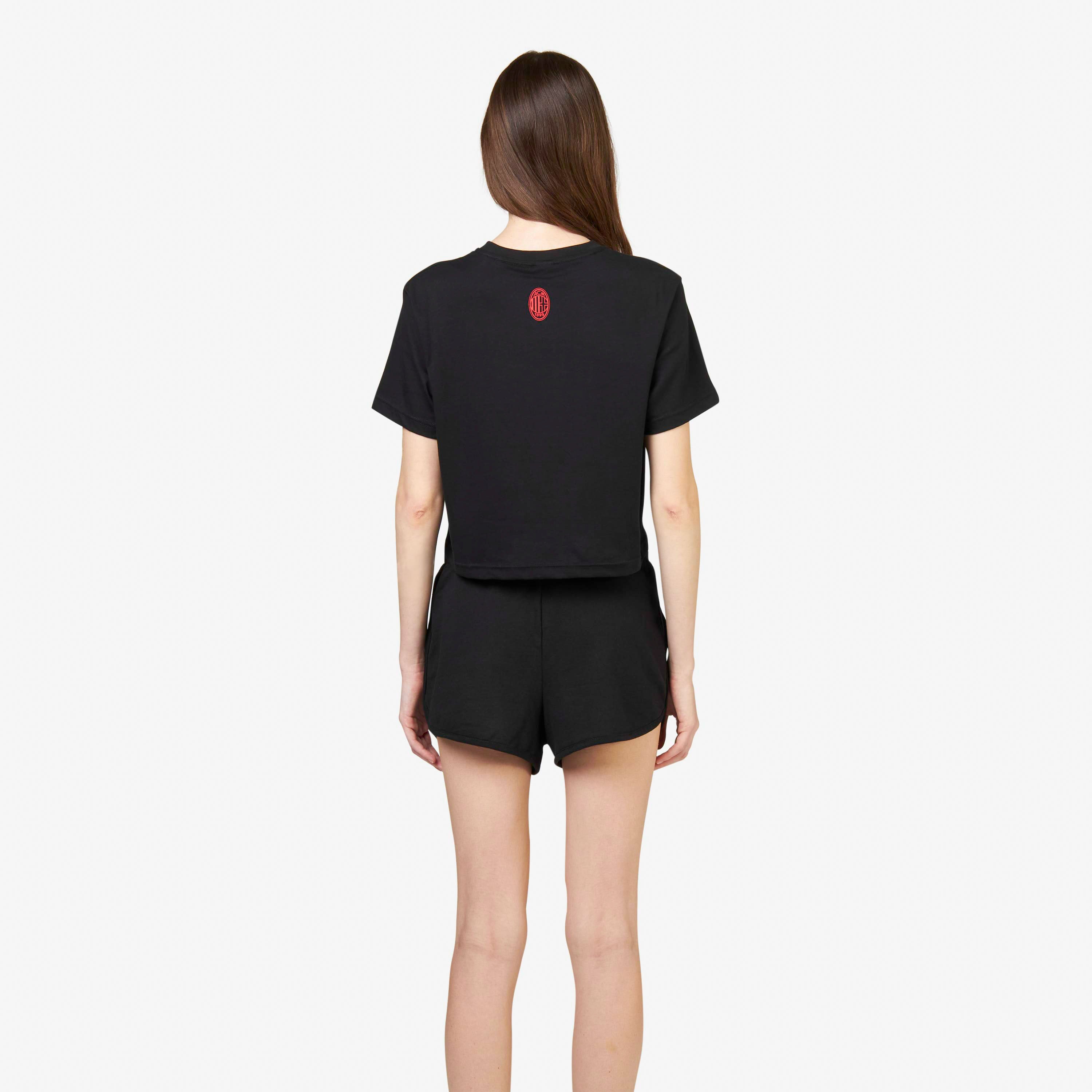 AC Milan Urban Collection Crop Top Donna Maglietta Corta