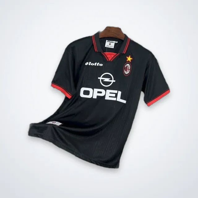 Tifoso Store Milan 1997/98 terza maglia da calcio S-XXL rossonera