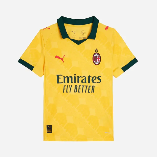 AC Milan Third 2025/26 Maglia Bambino Gialla 8 Anni