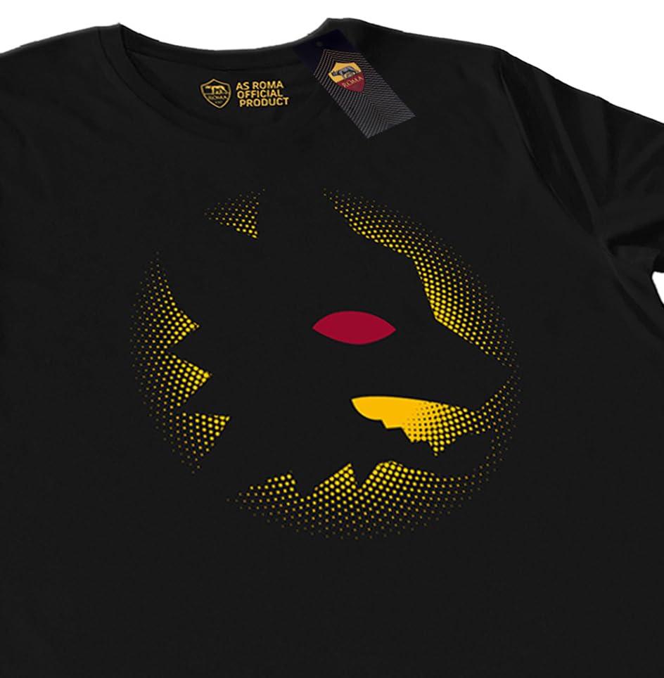 Roma Fanshop Classic Dots AS Roma Tee maglia bordeaux M