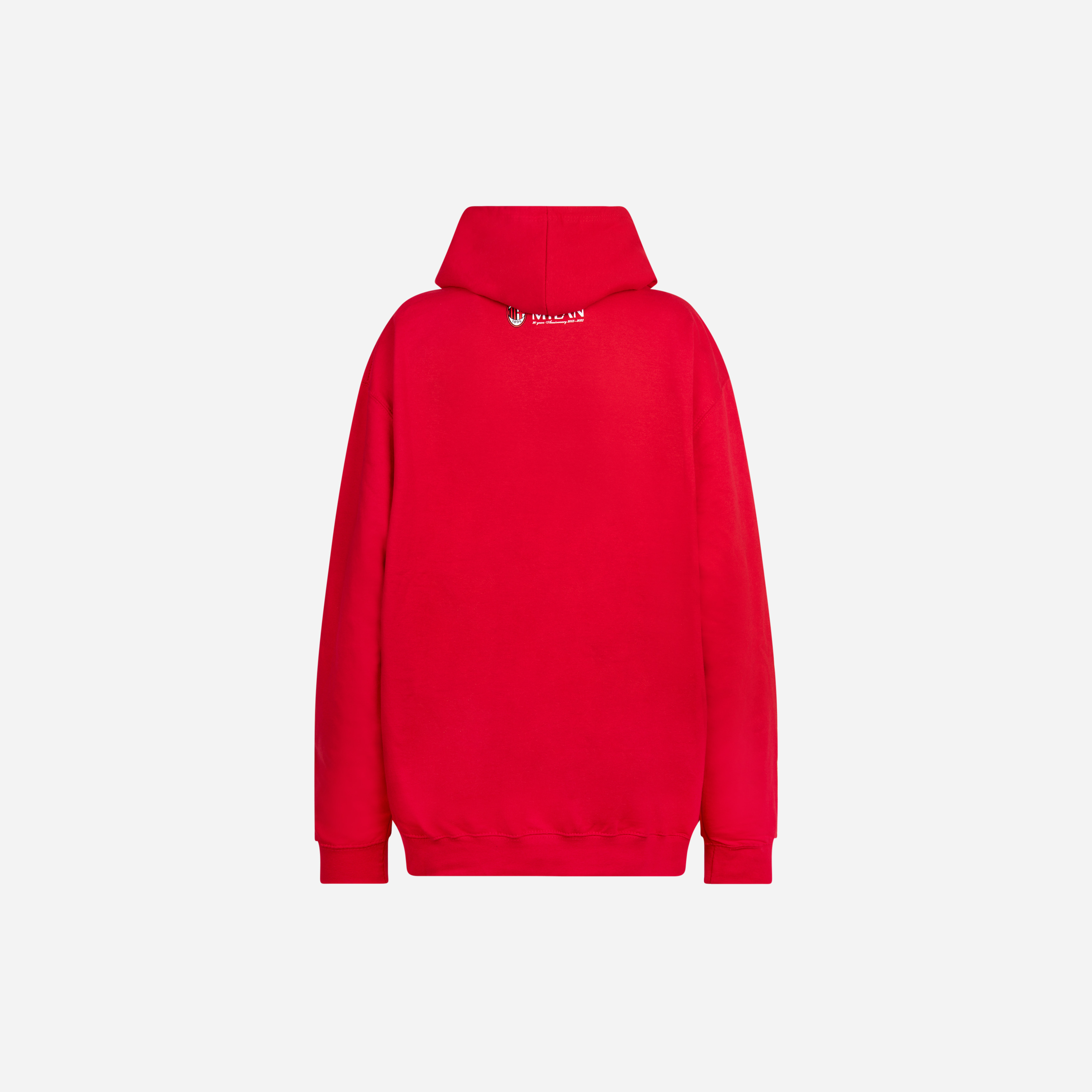 AC Milan College felpa cappuccio bambino cotone 8 anni