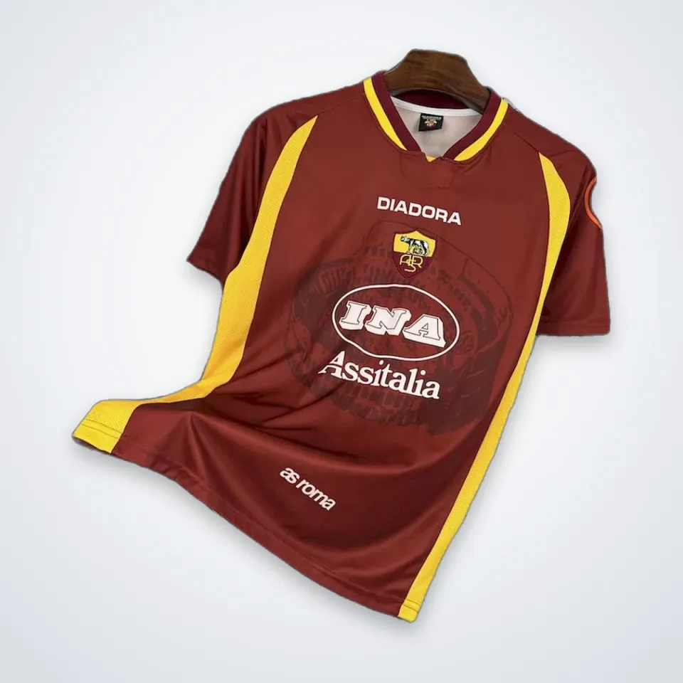 Roma 1997/98 maglia retro giallorossa collezione