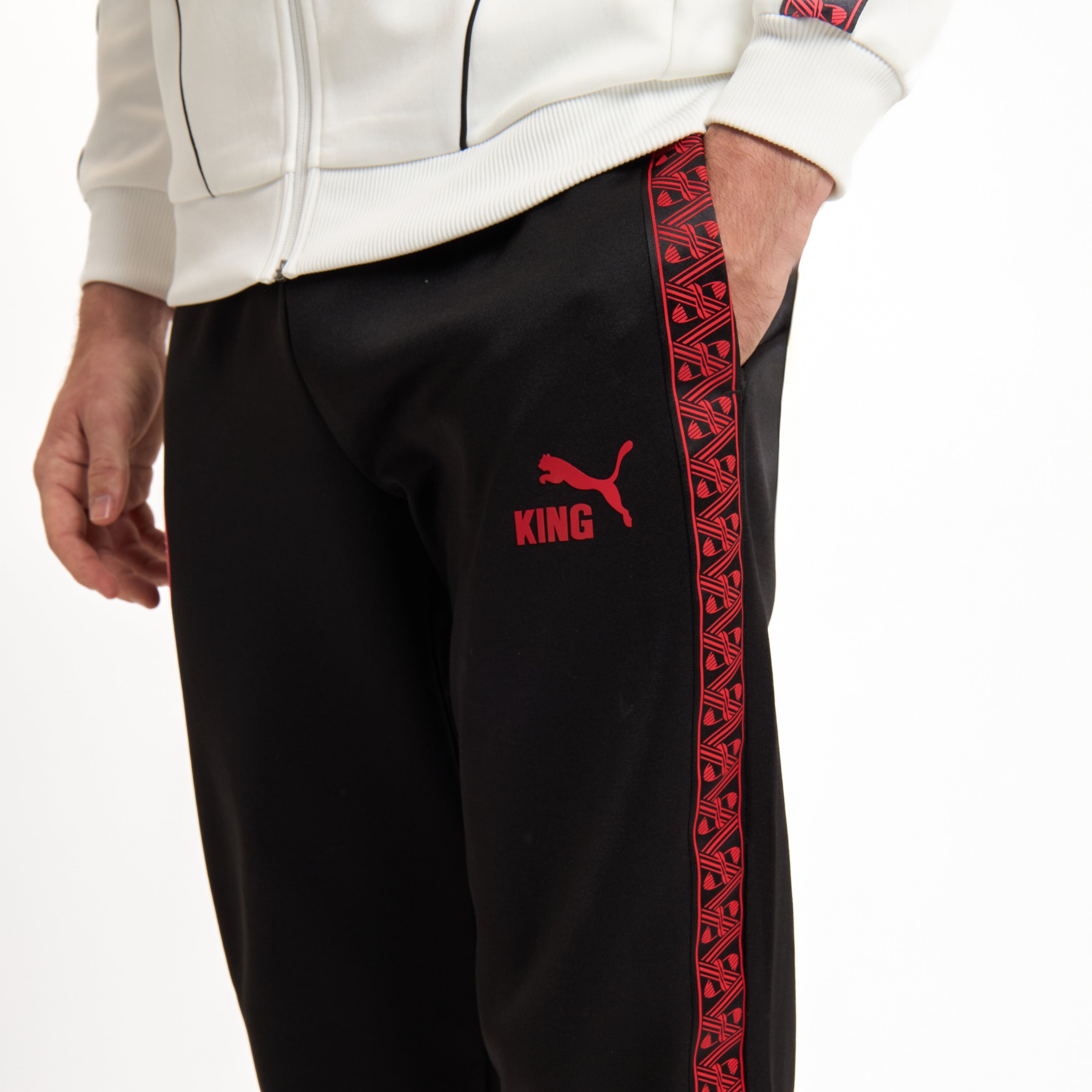 AC Milan King Collection pantaloni tuta neri uomo M