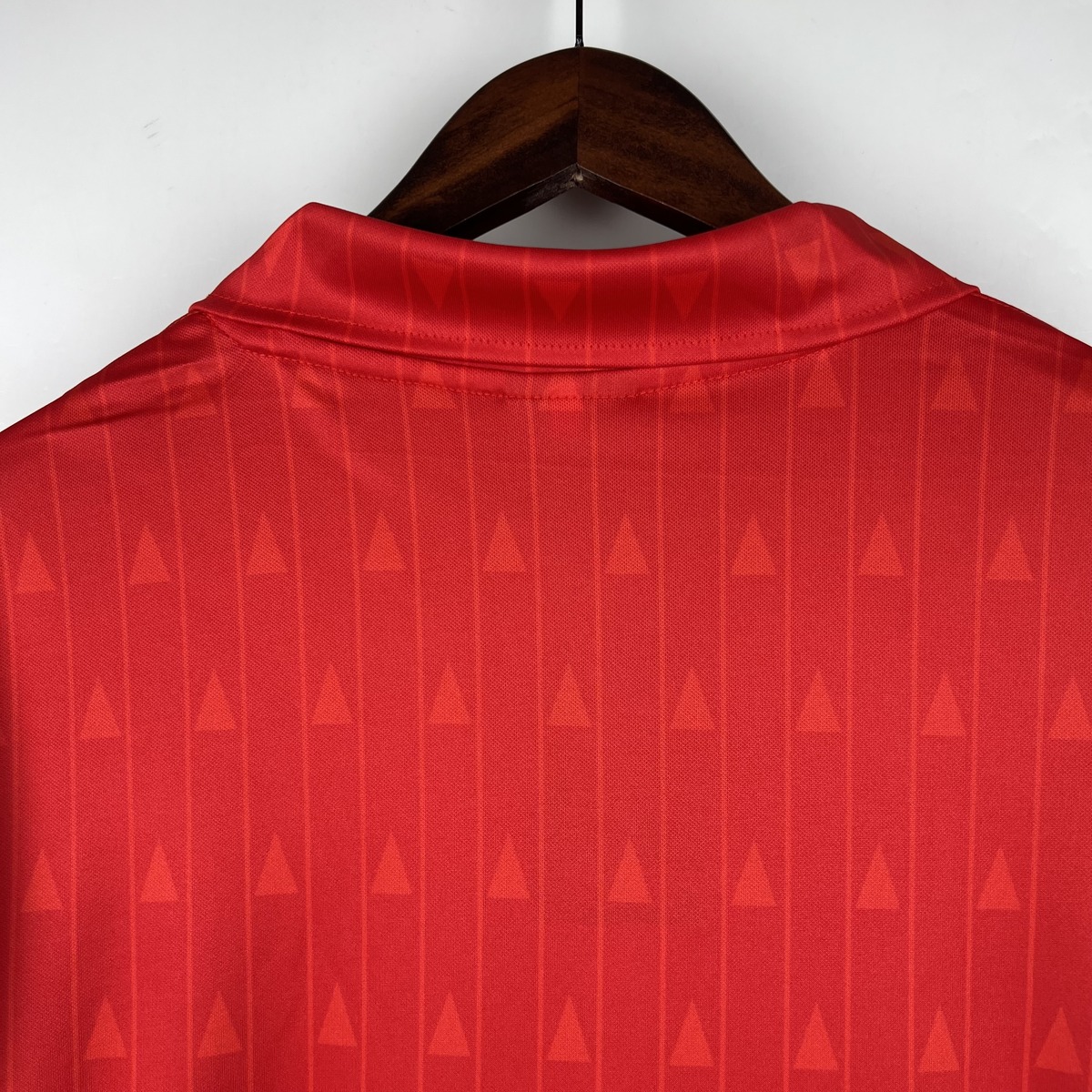 Spagna Prima Maglia Retro 1988/91 maglia calcio rossa home