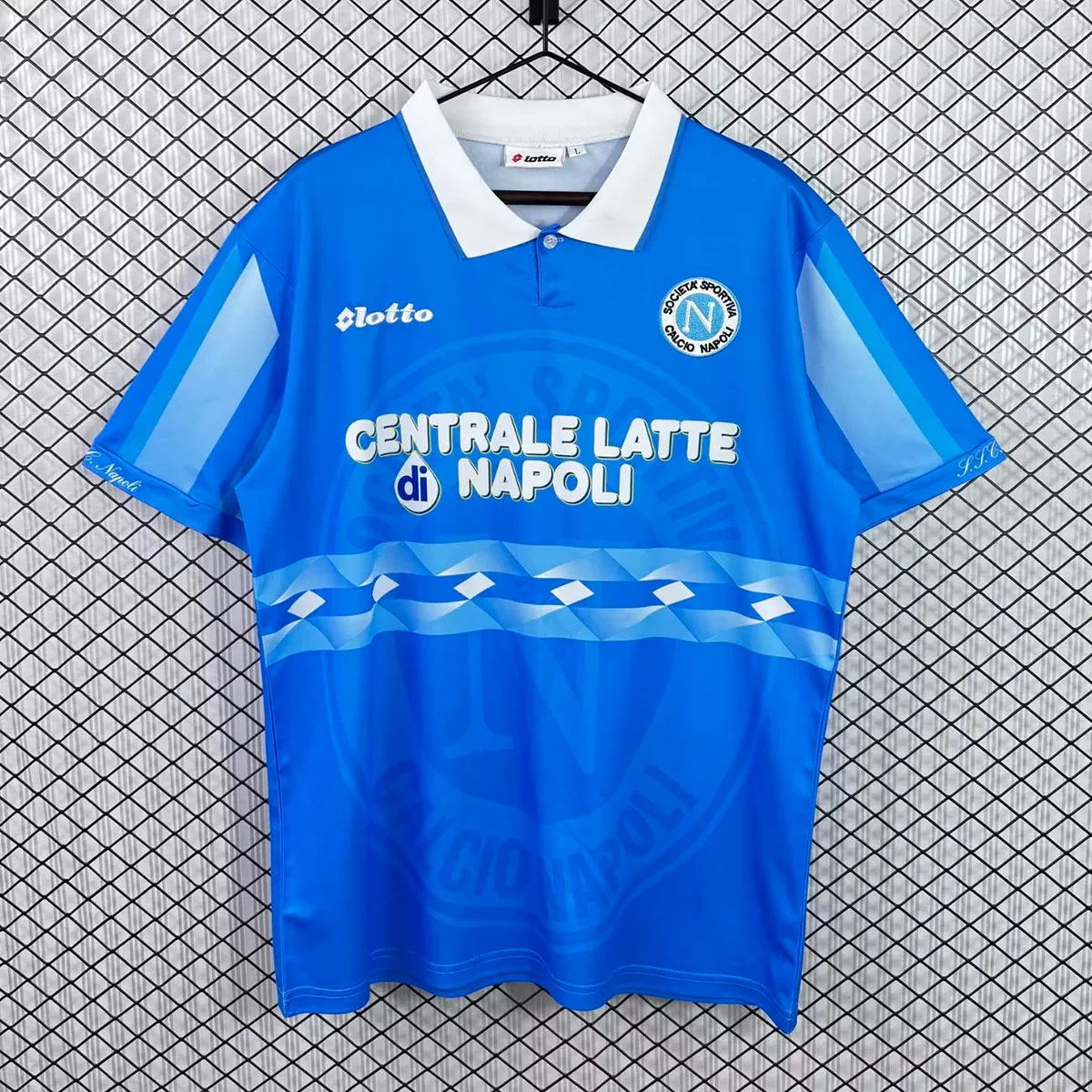 Tifoso Store Napoli 1996/97 maglia calcio retro azzurra