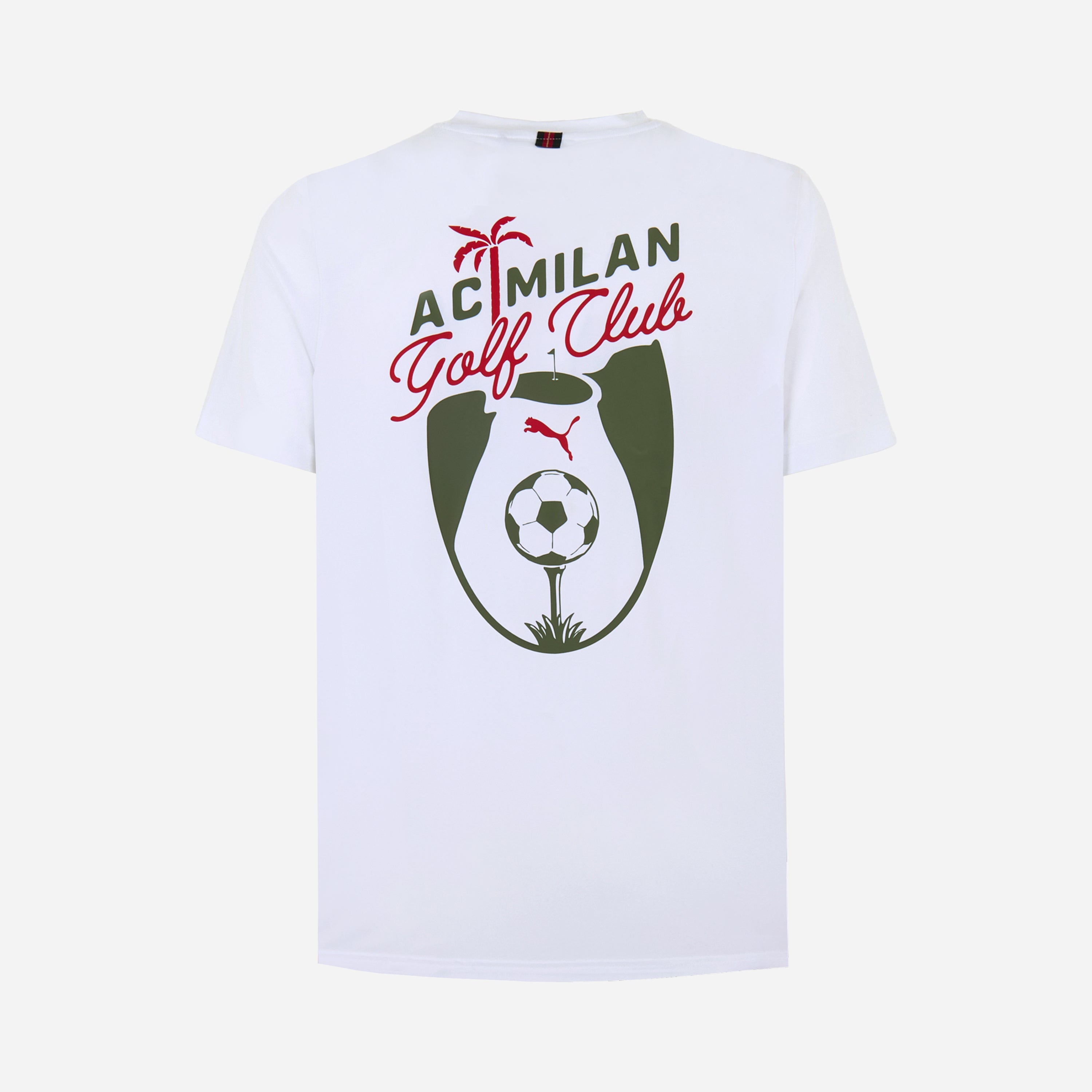 Puma x ACM Golf Club maglietta bianca logo petto