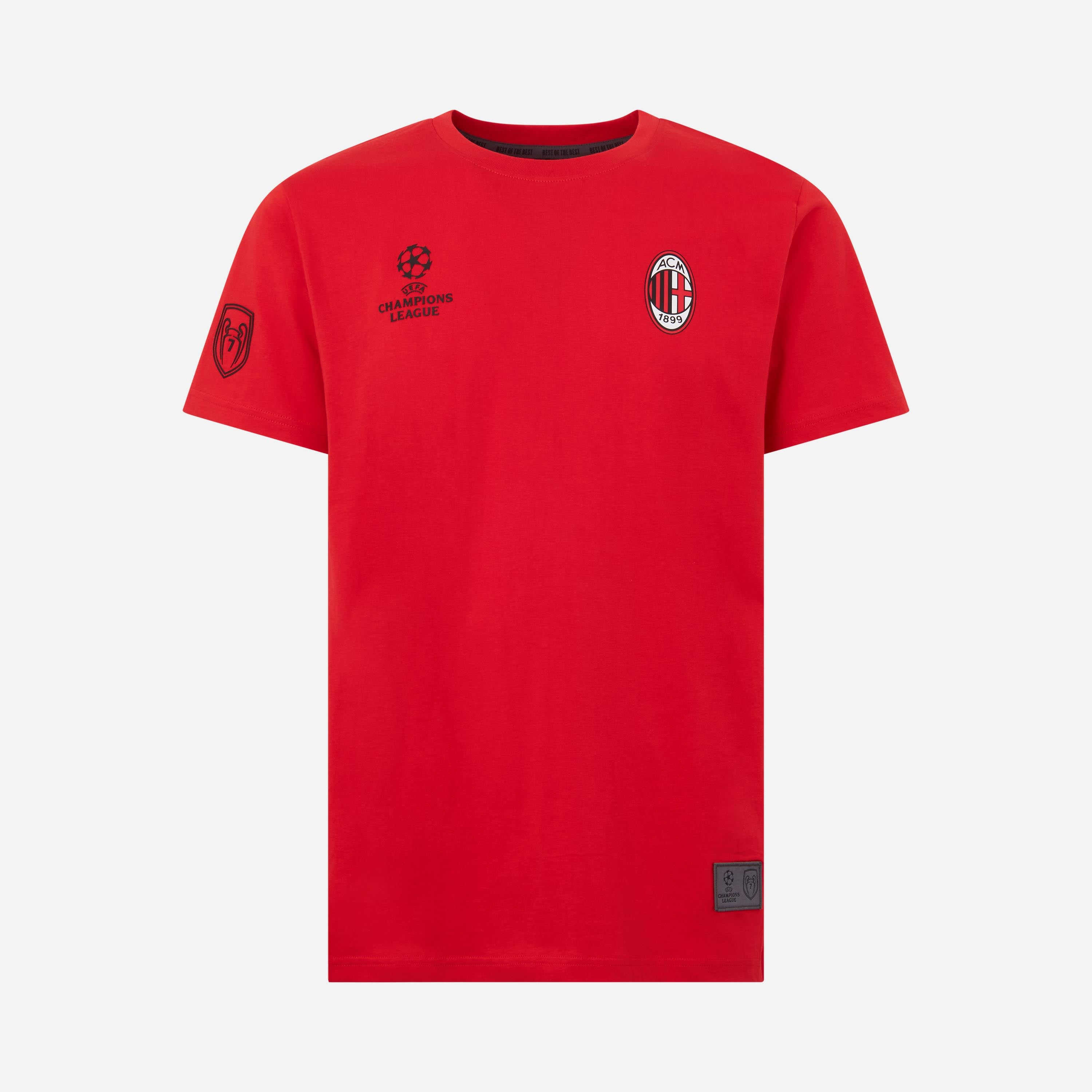 AC Milan Champions League maglietta rossa stampa taglia M