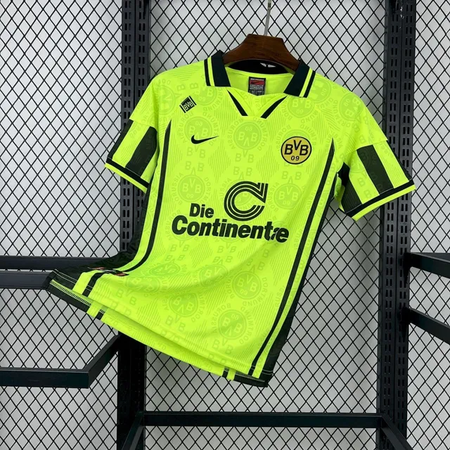 Borussia Dortmund 1996/97 maglia calcio retro giallonera S-XXL