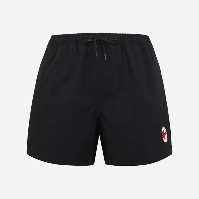 AC Milan Black Swim Shorts costume mare nero