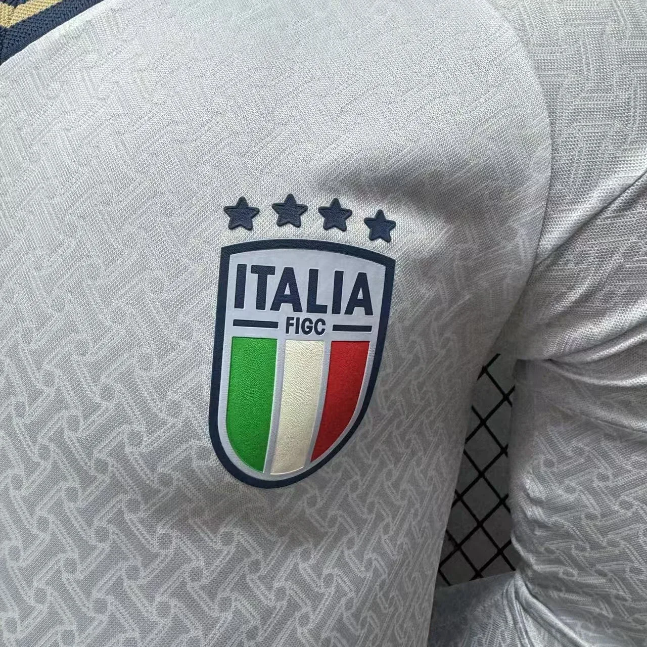Maglia Italia Away Mondiale 2026 manica lunga giocatore