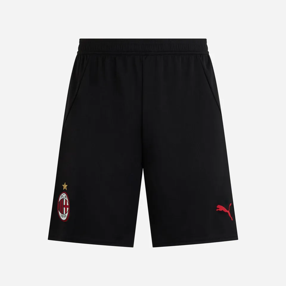 AC Milan Kit Gara Home 2024/25 pantaloncini uomo neri
