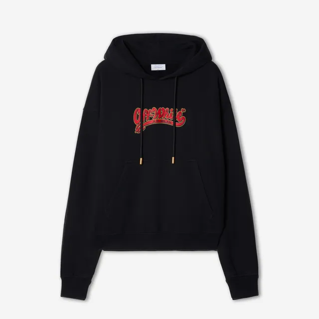 AC Milan x Off-White Arrow Felpa Cappuccio Cotone
