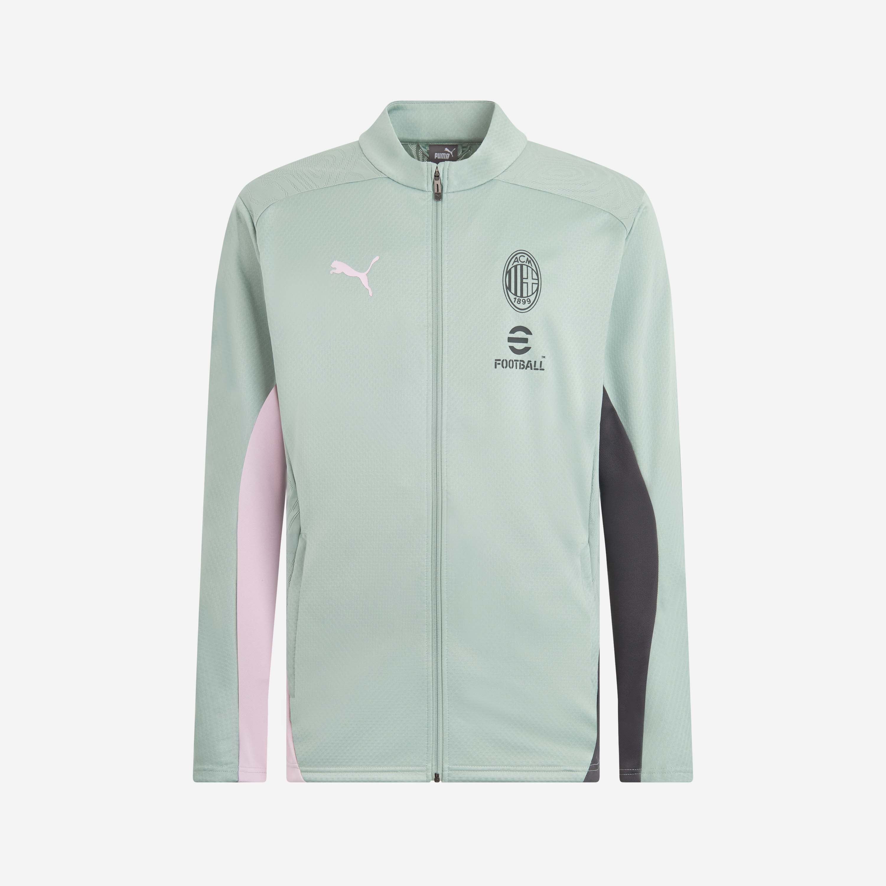 AC Milan Allenamento 2024/25 giacca zip uomo tasche tessuto traspirante