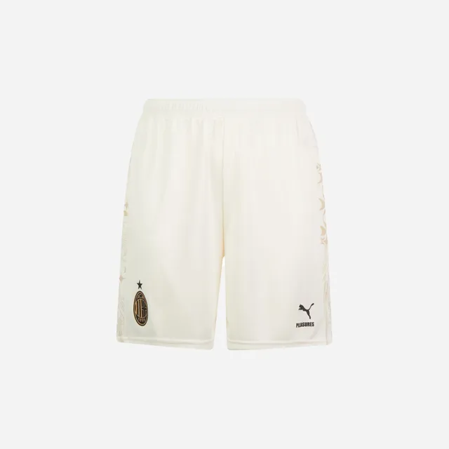 AC Milan Kit Gara Pleasures 2023/24 Pantaloncini Uomo Chiaro