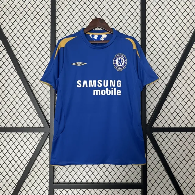 Tifoso Store Chelsea 2005/06 maglia retro blu royal oro