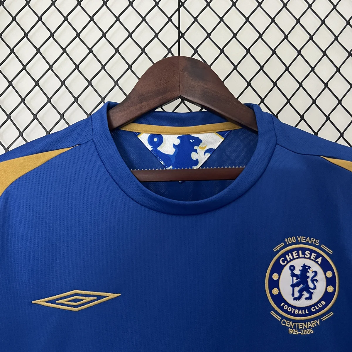 Tifoso Store Chelsea 2005/06 maglia retro blu royal oro