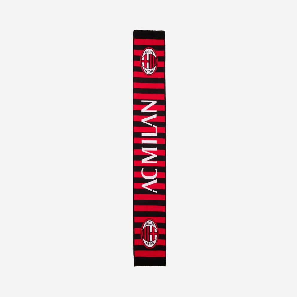 AC Milan Stripes sciarpa rossonera con logo