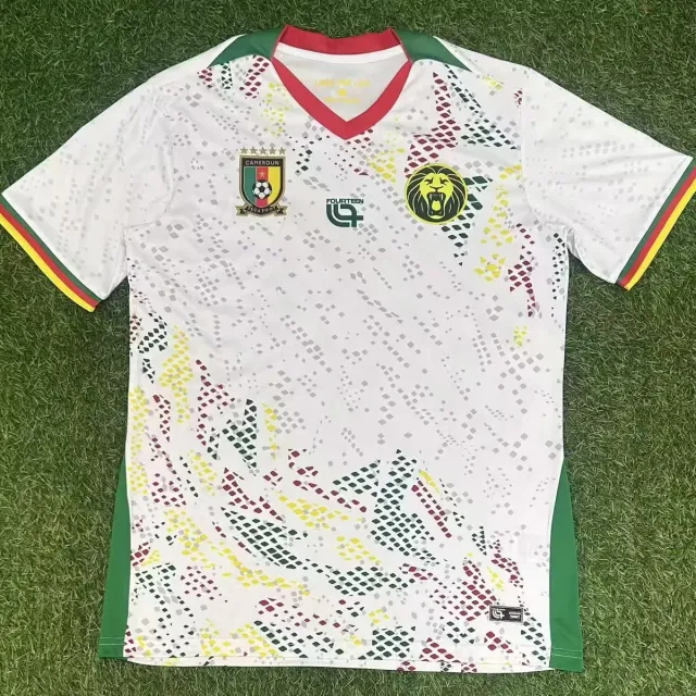 Tifoso Store Camerun 2026/27 maglia trasferta tifoso bianca