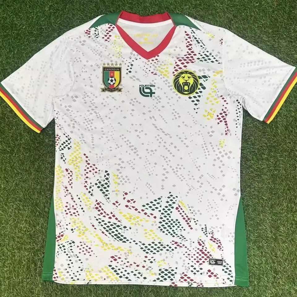 Tifoso Store Camerun 2026/27 maglia trasferta tifoso bianca