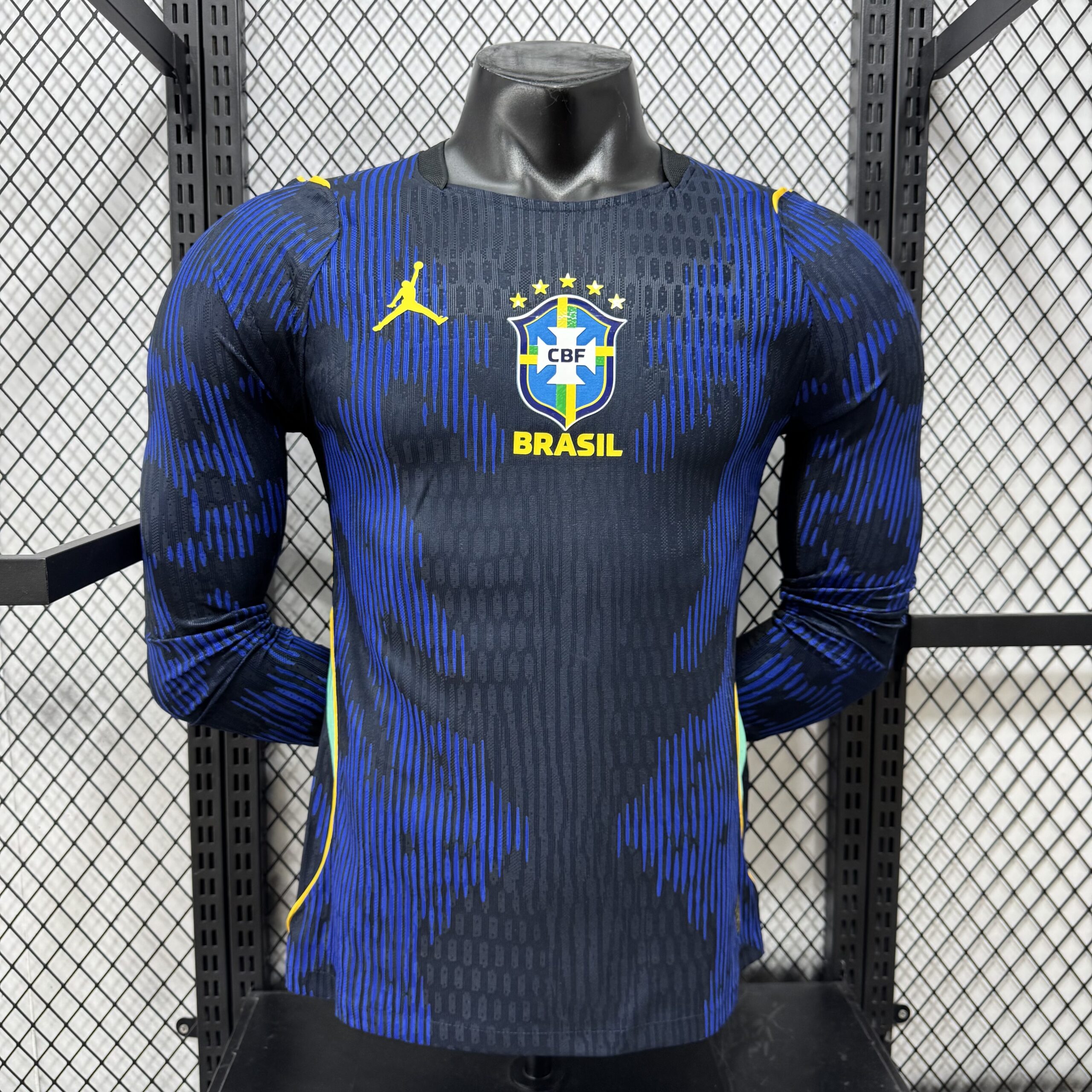Tifoso Store Brasile Away 2026/27 maglia calcio manica lunga player