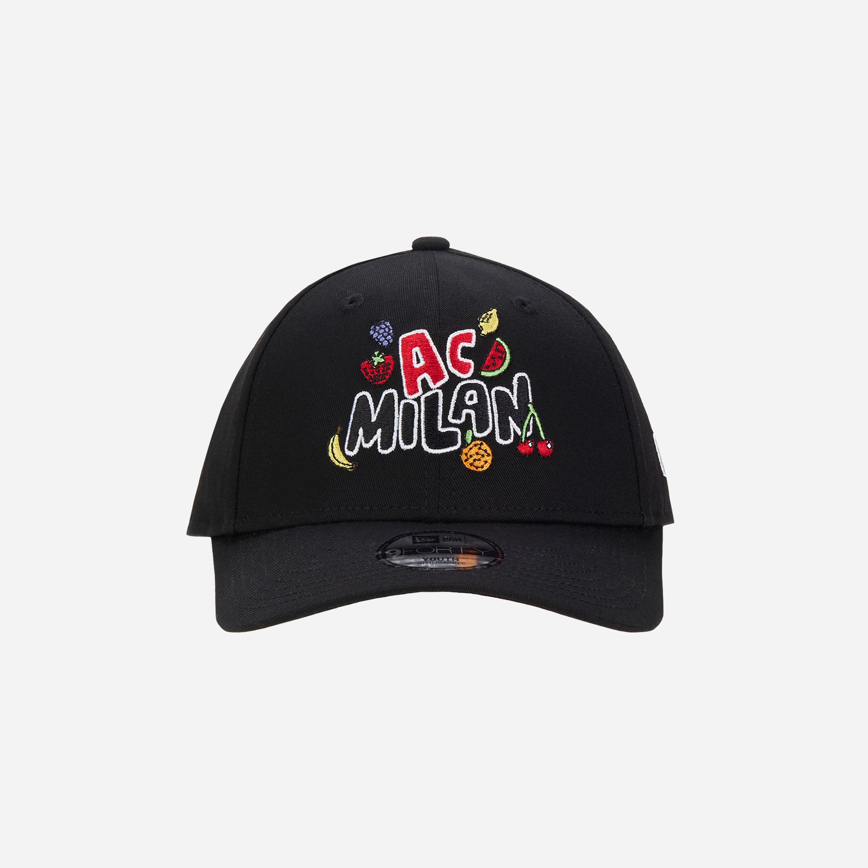 AC Milan 9FORTY New Era cappello bambino scritta cotone regolabile