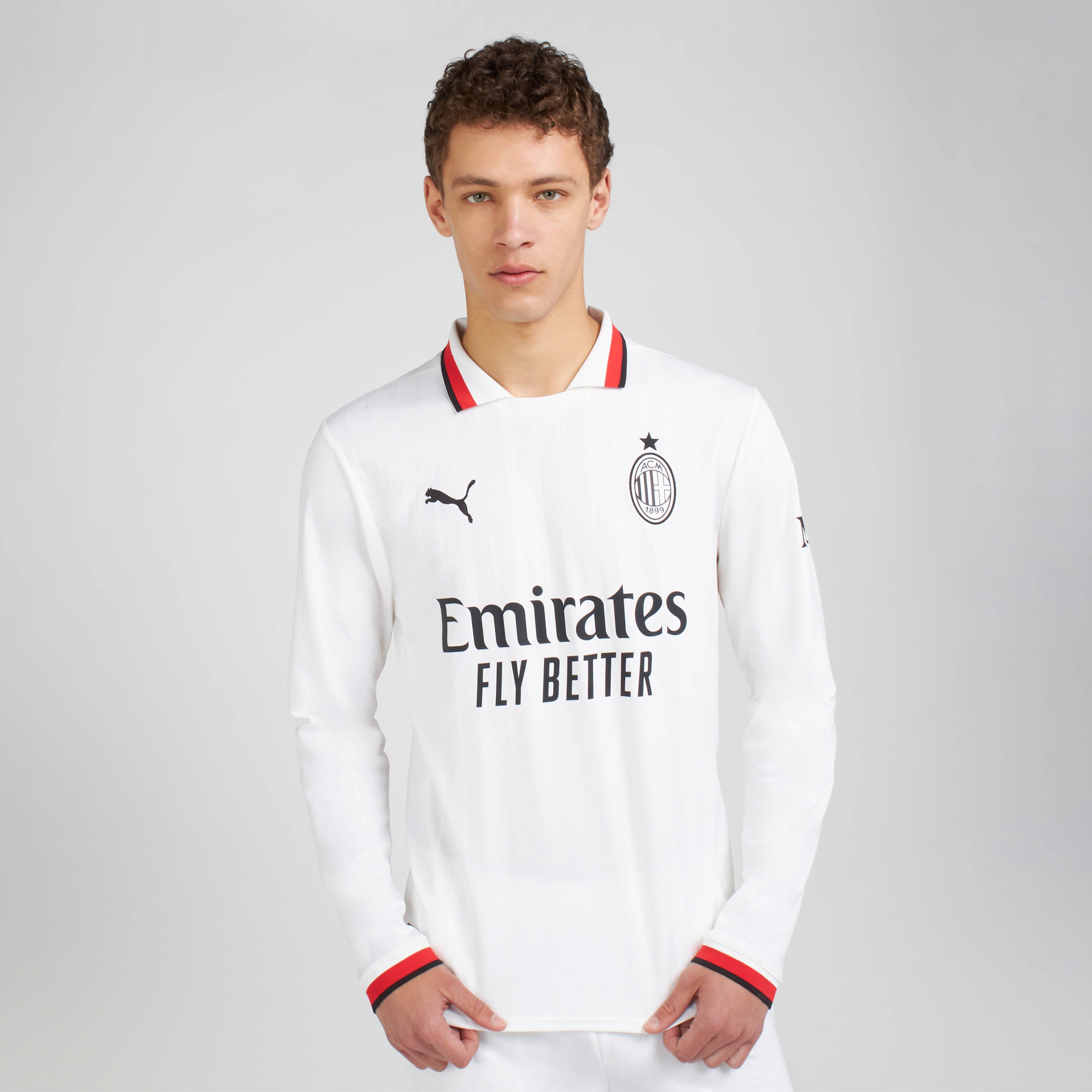 AC Milan Away maglia gara manica lunga 2024/25 uomo