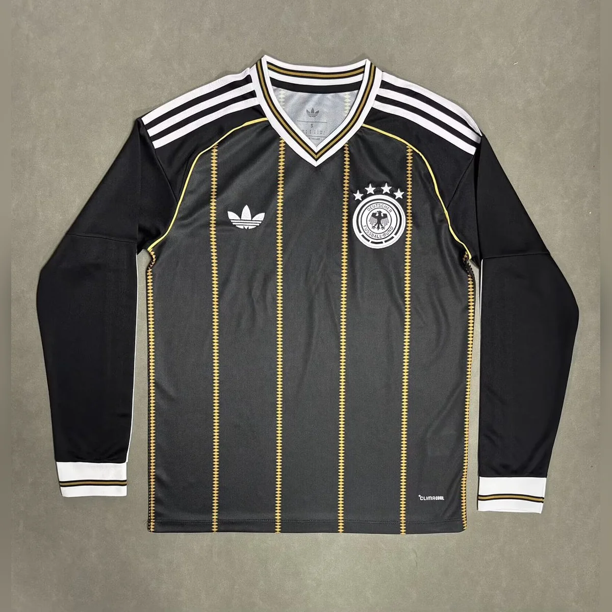 Germania Third 2026/27 maglia manica lunga nera taglia L