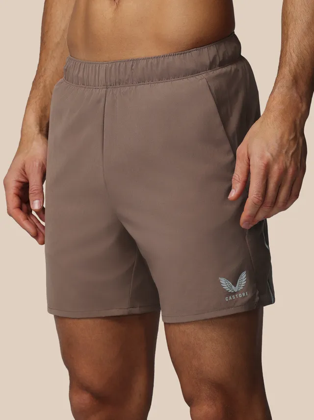 Twente Castore Apex 6" short running taupe uomo